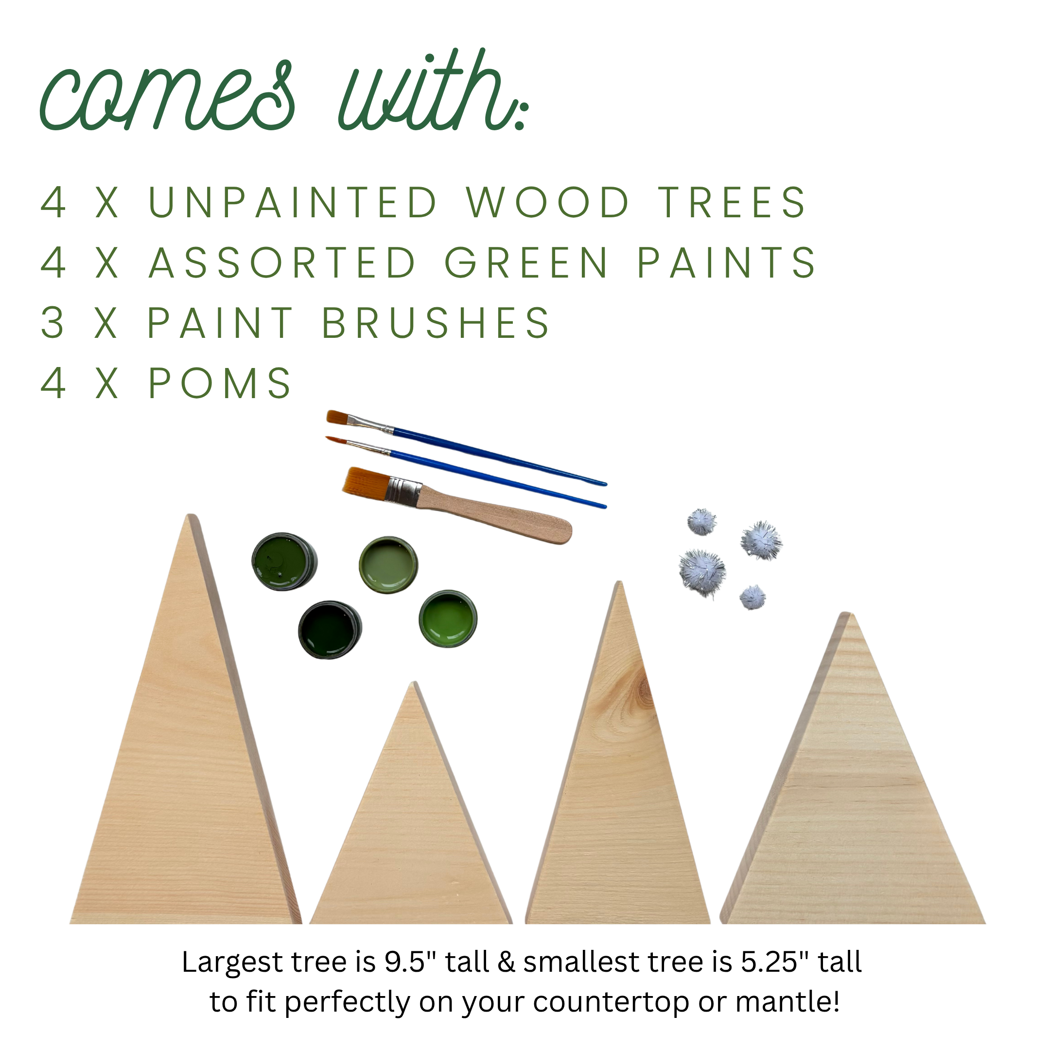 DIY Kit: Holiday Tree Painting