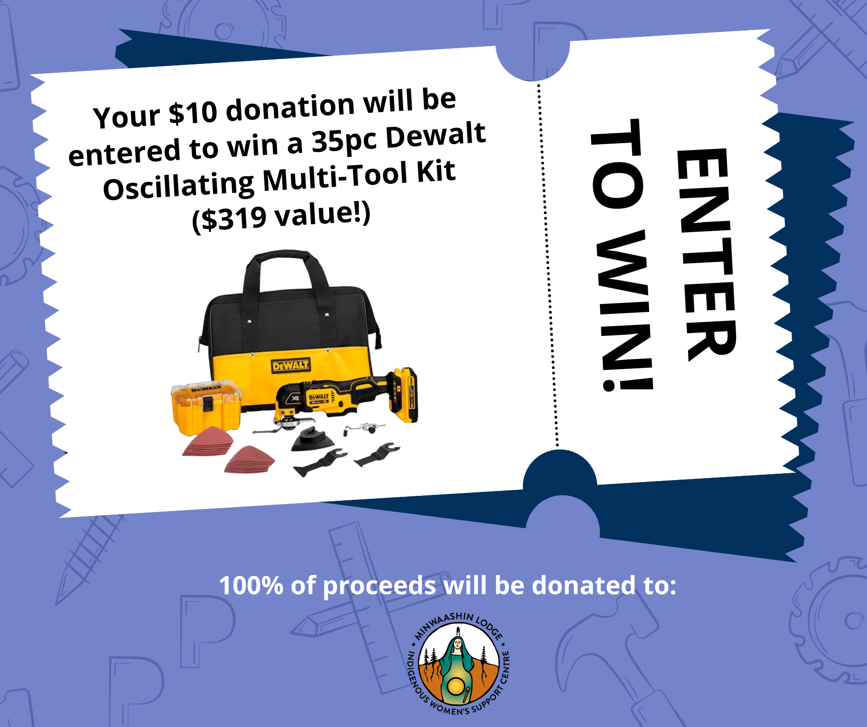 Raffle: Win a Brand New DEWALT Tool!