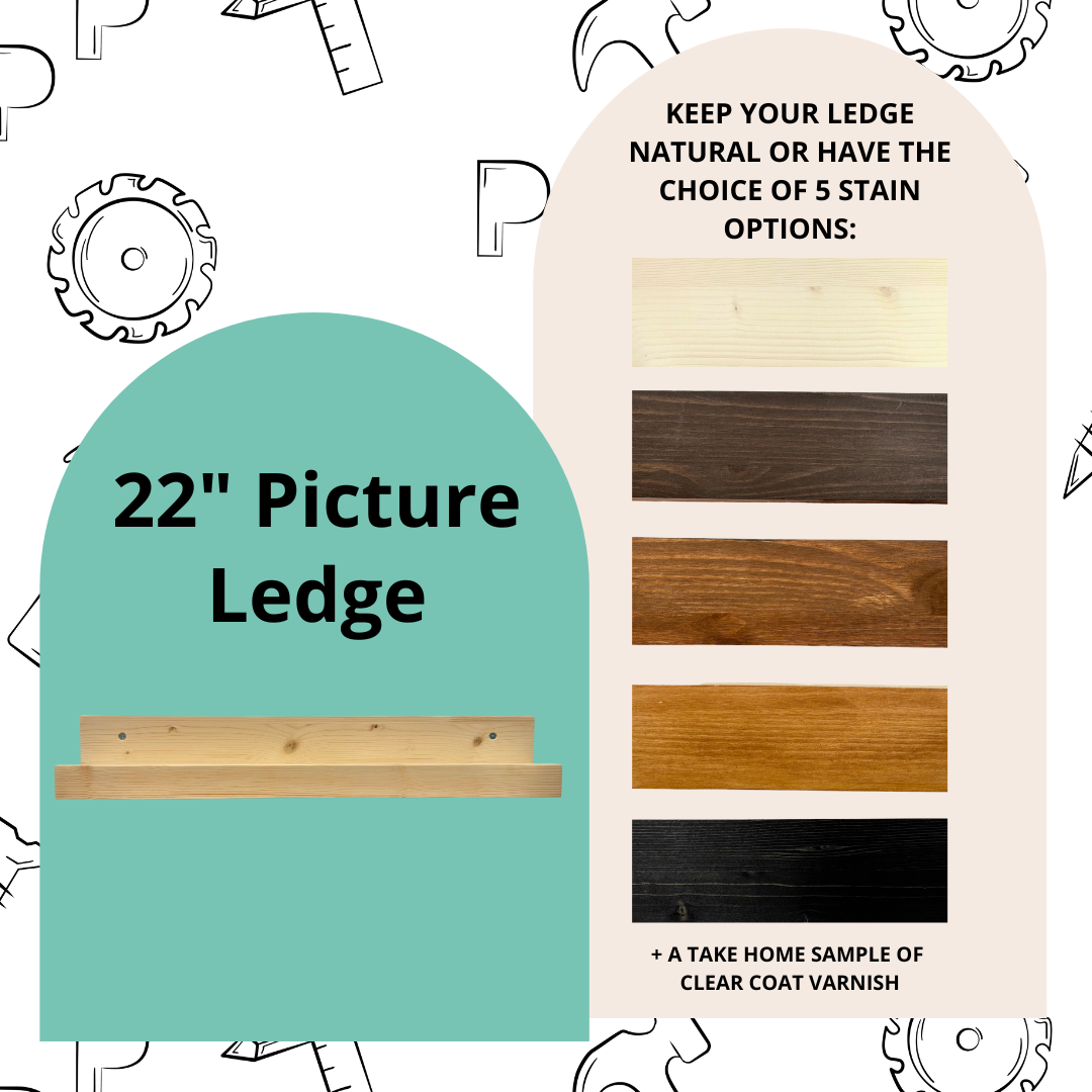 DIY Workshop: Picture Ledge
