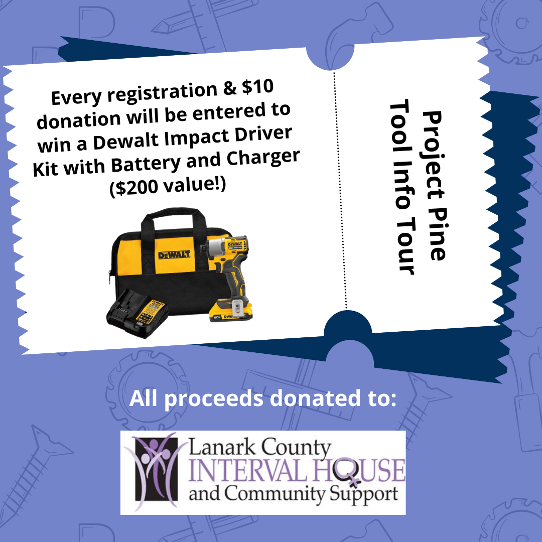 Power Up! Confidently Navigating the Tool Department: Supporting Lanark County Interval House