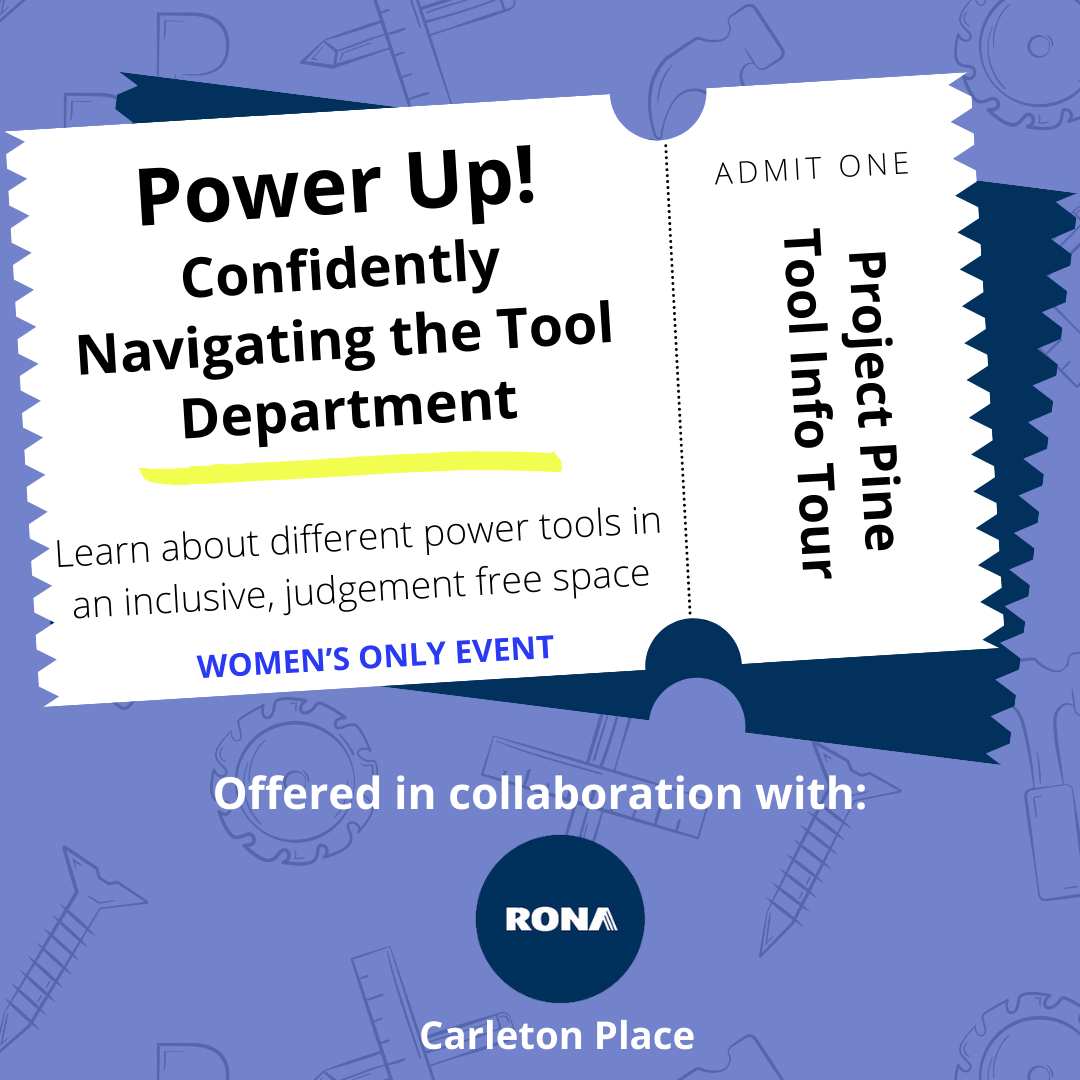 Power Up! Confidently Navigating the Tool Department: Supporting Lanark County Interval House