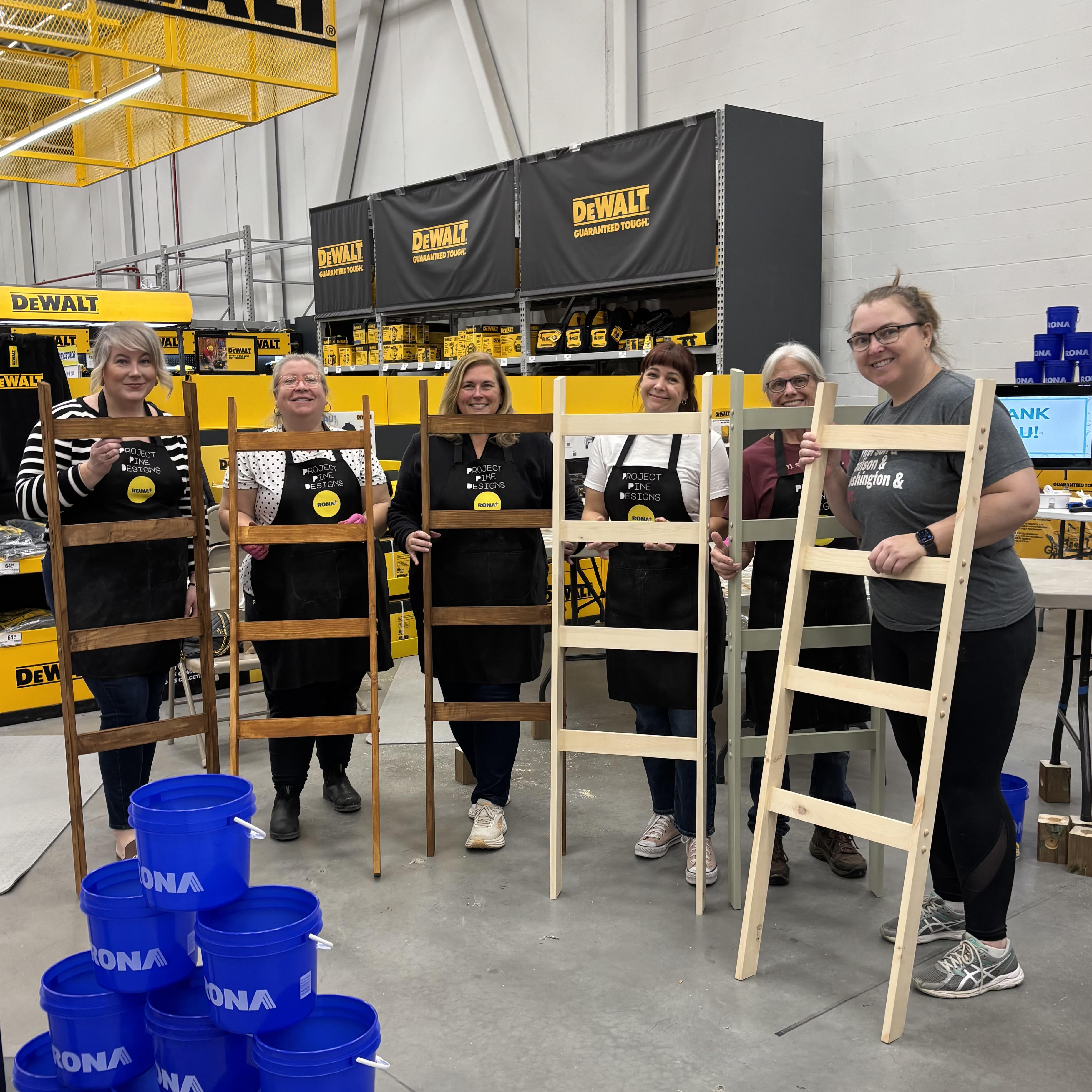 DIY Workshop: 5ft Blanket Ladder