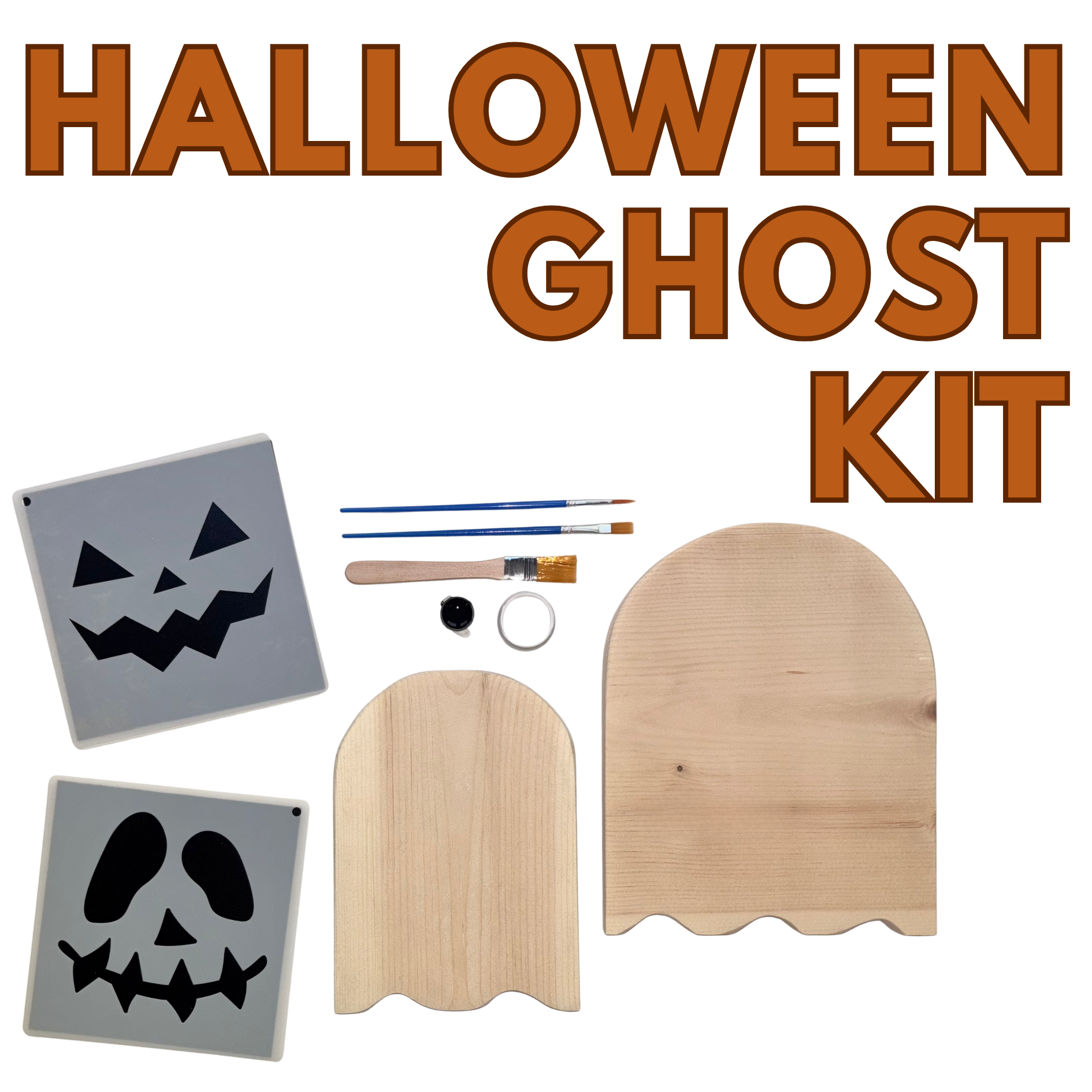 DIY: Halloween Ghost Painting Kit