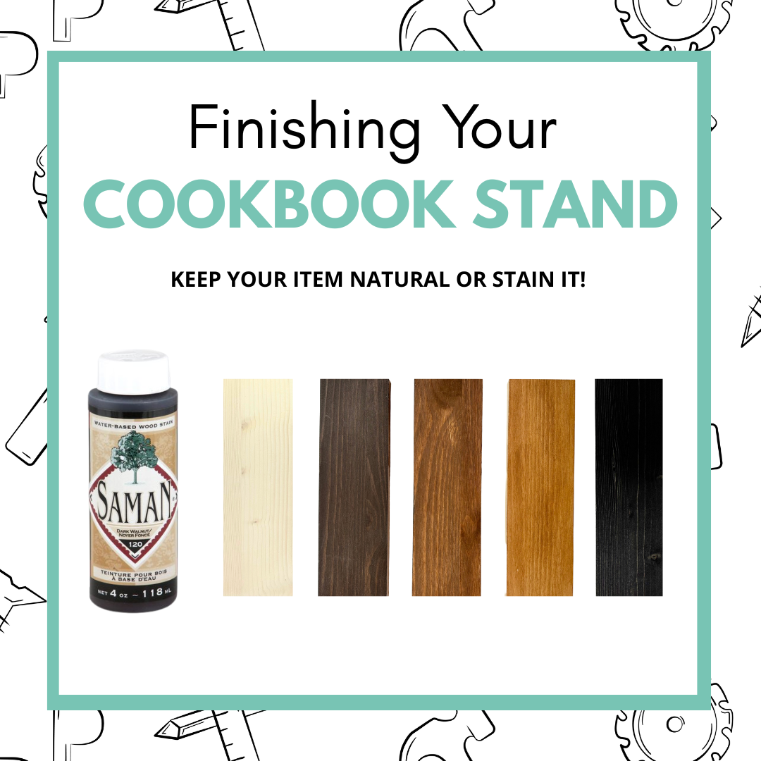 NEW! Beginners DIY Workshop: Cookbook Stand