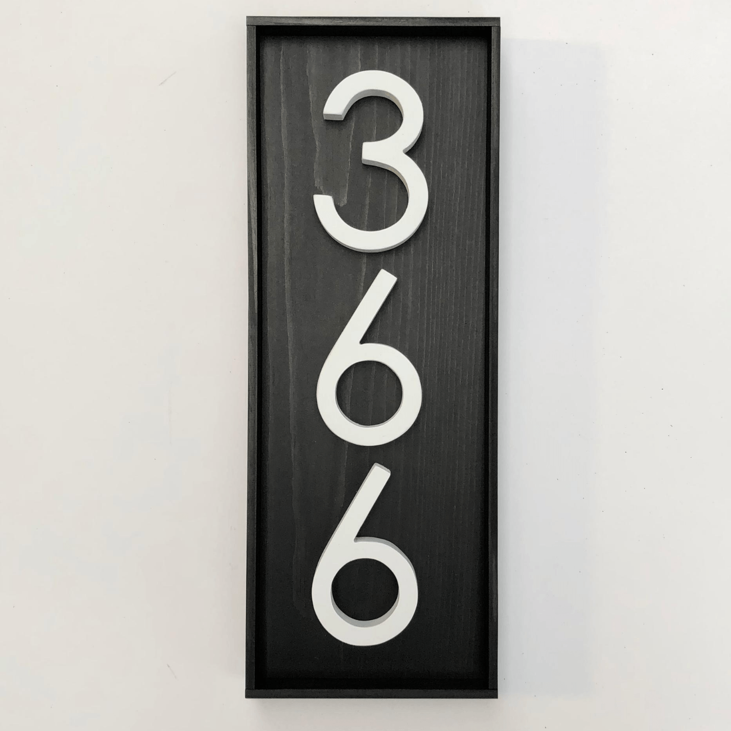 Triple Address Sign Address Sign with 3 Numbers – Project Pine Designs
