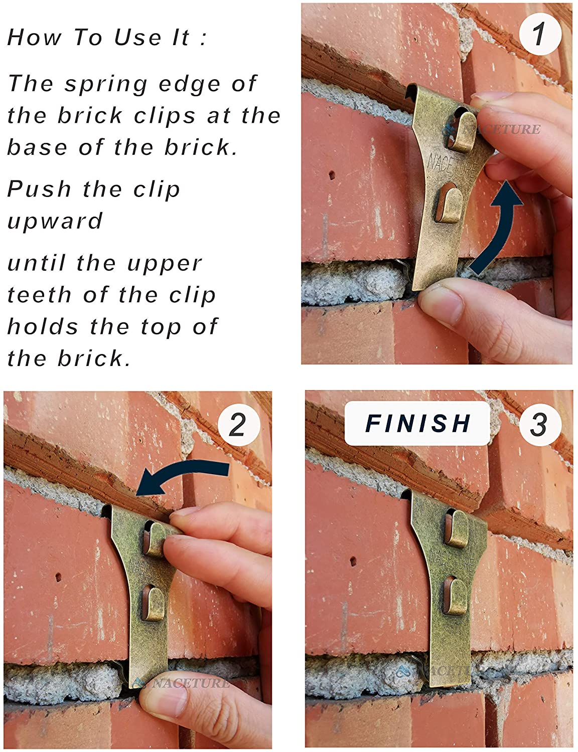 ADD-ON: Set of 2 Brick-Clips Project Pine Designs 
