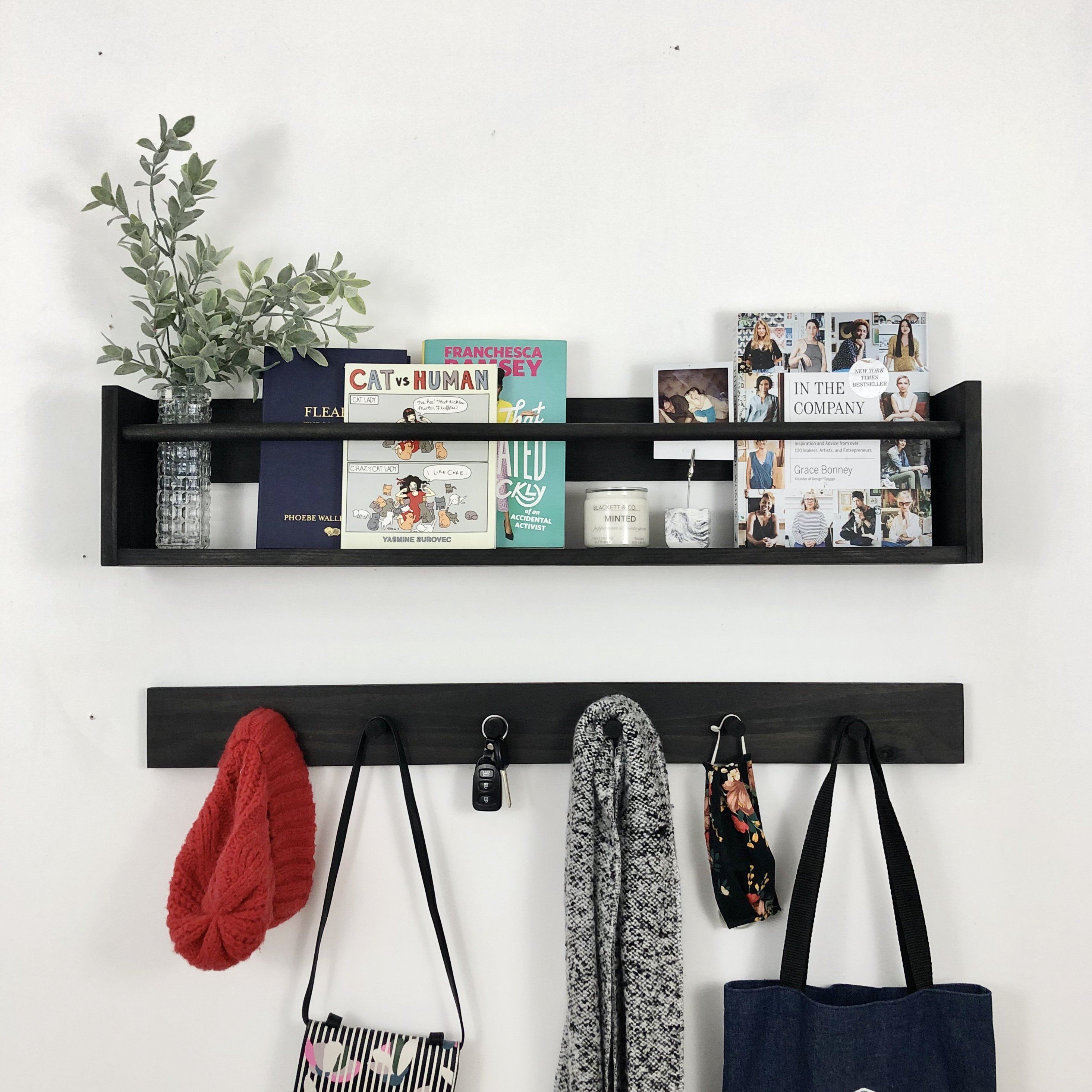 Ebony Shelf & Rack: 36" Project Pine Designs 